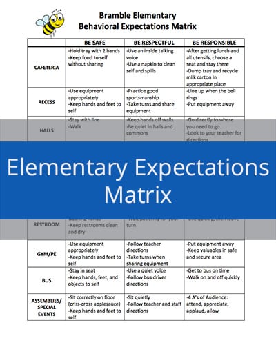 Elementary Expectations Matrix