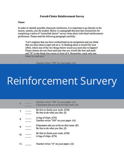Reinforcement Survey