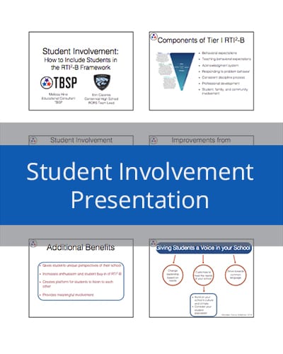 Student Involvement Presentation